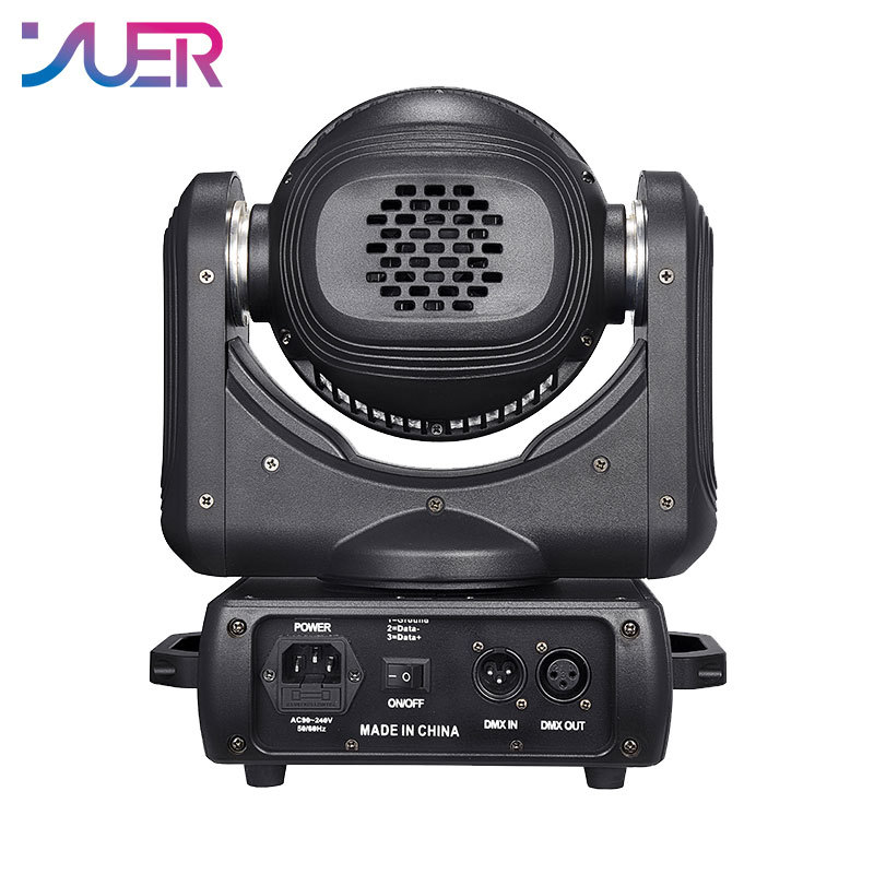 YUER 6x30W LED Zoom Wash RGB 3in1 Moving Head Light DXM Stage Equipment DJ Party Christmas Nightclub Stage Light