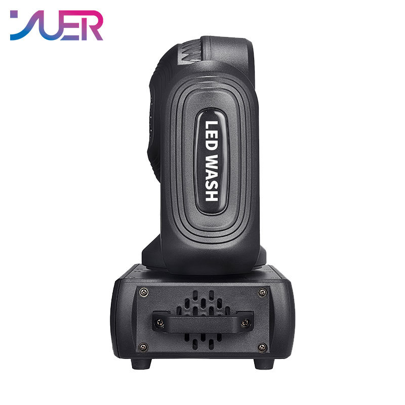 YUER 6x30W LED Zoom Wash RGB 3in1 Moving Head Light DXM Stage Equipment DJ Party Christmas Nightclub Stage Light