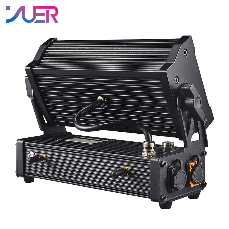 YUER Waterproof IP65 12x18W RGBWA+UV 6 in 1 LED With Battery Wash Light Wireless Remote Control Stage Light Party Wedding DJ Disco