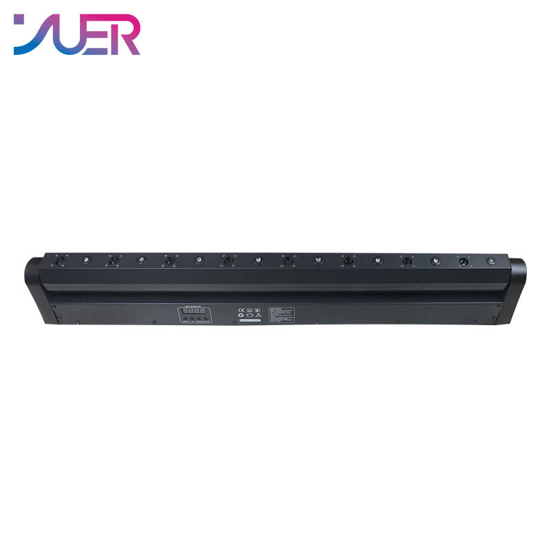 YUER NEW 8 Eyes Red + 8 Eyes RGB Laser Swinging Light Bar DMX512 Stage Light RGB Laser Beam DJ Bar Stage Equipment Dance Floor