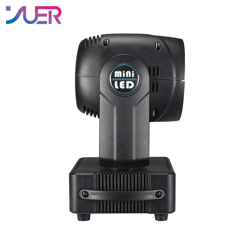 YUER 6x10W LED Bee Eyes Gobo Moving Head Light 100W Beam Spot RGBW Stage Lighting Super Smooth Dimming for Wedding Party DMX 9/14CH