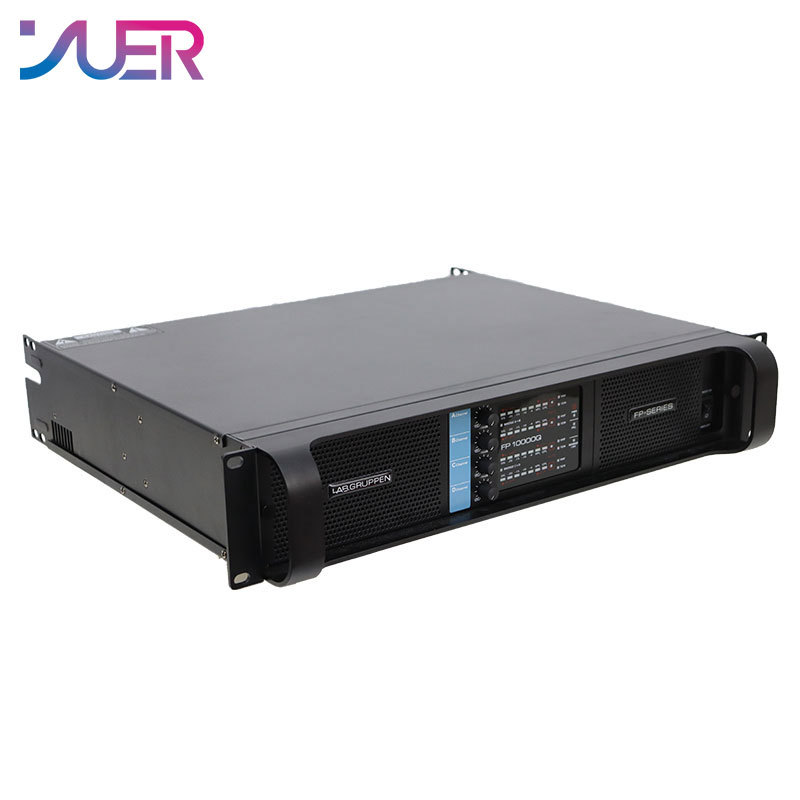 YUER FP10000Q 2Ohms 2500W 4 Channel Amplificatore Line Array MPS Subwoofer Powerful Amplifier Professional Amplificador FP 10000q
