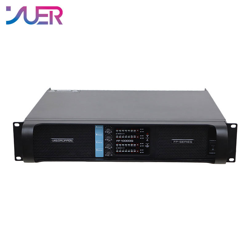 YUER FP10000Q 2Ohms 2500W 4 Channel Amplificatore Line Array MPS Subwoofer Powerful Amplifier Professional Amplificador FP 10000q