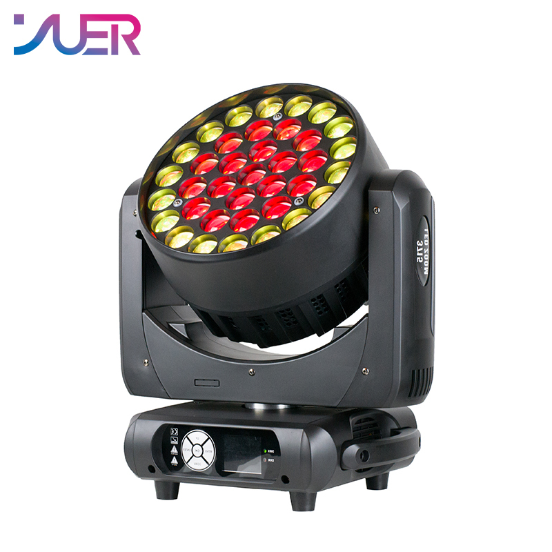 YUER 37X15W RGBW 4IN1 Moving Head Light DMX512 24/36/48CH strobe Effect For Stage Wedding DJ Show Disco Bar Dance FLoor Party