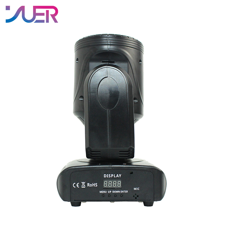 YUER 60W Pattern Bee Eye Beam Dyeing Moving Head Light DMX512 16/18CH Voice Control DJ Disco Stage Wedding Party Bar Club