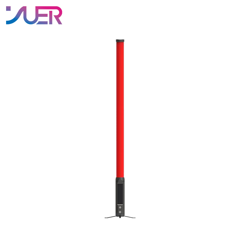 YUER Pixel Tube Lighting Waterproof Battery DMX Wireless Wifi 360 Pixel Tube RGBWA 5in1 LED With Charge Case