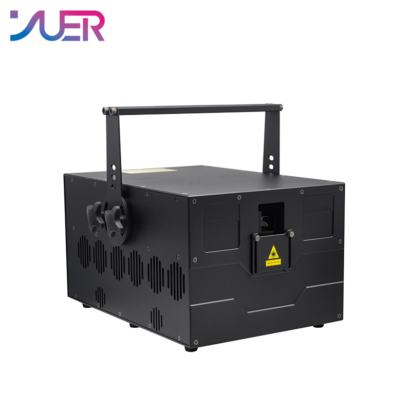YUER New Professional 40K 30W RGB Animation Laser Light DMX ILDA Christmas DJ Disco Club Bar Party Ball Light Show Effect Projector