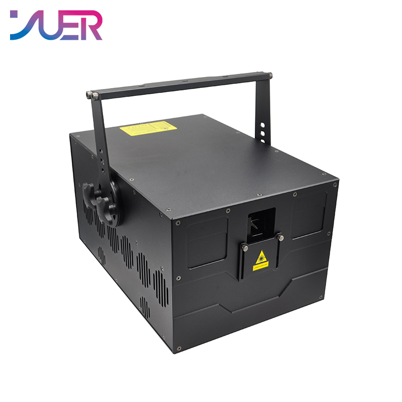 YUER New Professional 40K 30W RGB Animation Laser Light DMX ILDA Christmas DJ Disco Club Bar Party Ball Light Show Effect Projector