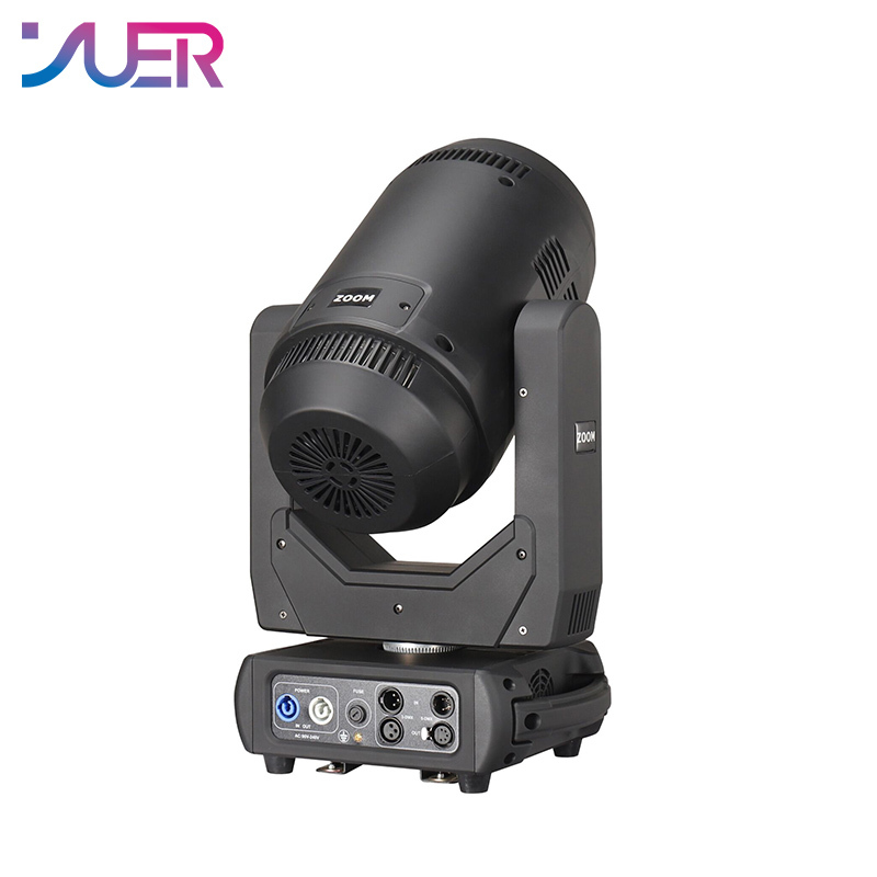 YUER 350W Spot Zoom Moving Head Light CMY RDM DMX512 20CH Atomization Strobe Effect Stage Light DJ Disco Wedding Music Party Bar Club