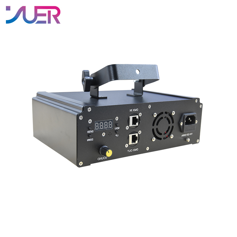 YUER 2W 5IN1 RGB Animation 3D Beam Stage Laser Lights Projector DJ Disco Bar Club Effect Party Dance Wedding Xmas Show Lamp