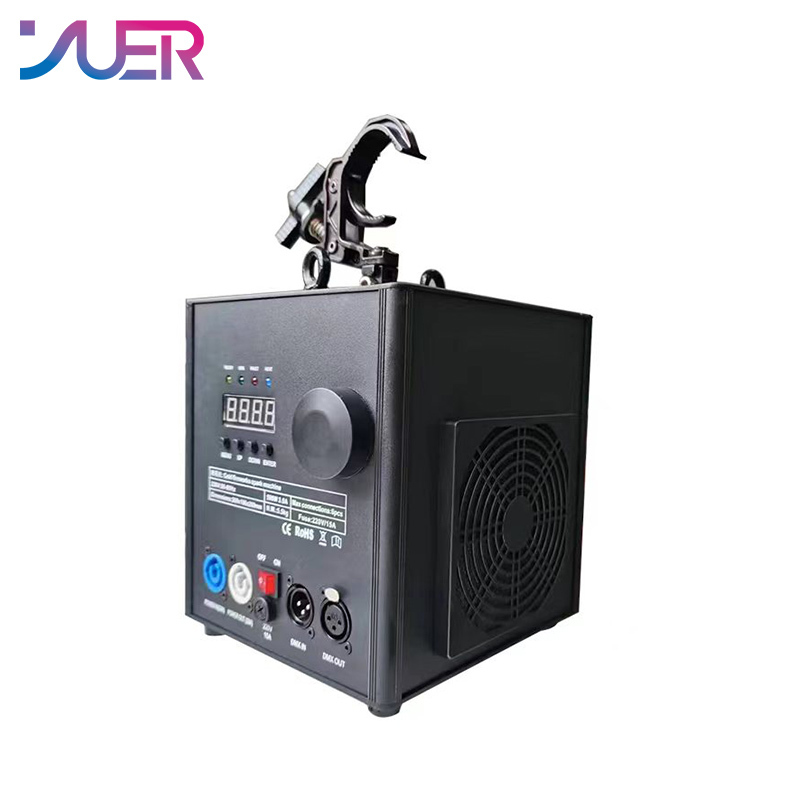 YUER 600W Upside down Flower Spraying Machine DMX Wireless Remote Cold Spark Machine For Party Stage Lighting Sparkular Effects