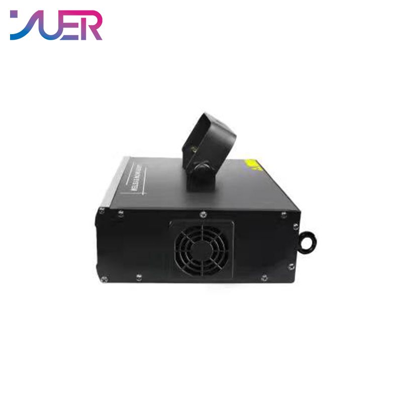 YUER 2W RGB Scanning Animation Laser Light Voice Control Disco Stage Light Party Show Laser Projector Effect Lamp for Home Party KTV