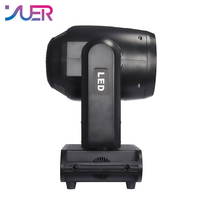 YUER LED Spot 200W Moving Head Light Rainbow Beam Zoom Rainbow Effect With Ring Effect DMX Controller DJ Party Disco Stage Lighting