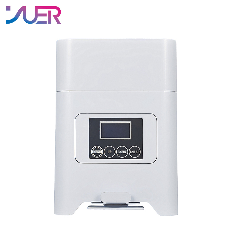 YUER Battery Wireless Waterproof Par Light 6X18W RGBWA-UV 6IN1 LED Par Light DMX512 Automatic Voice Control  for DJ Disco Stage Indoor Bar