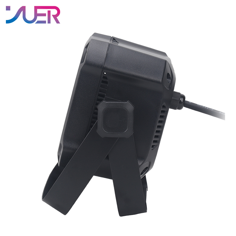 YUER New 19x3W Professional Disco Light DMX512 Voice Control RGBW LED Rotating Par Light Ktv Bar Party DJ Stage Light Effect Projector