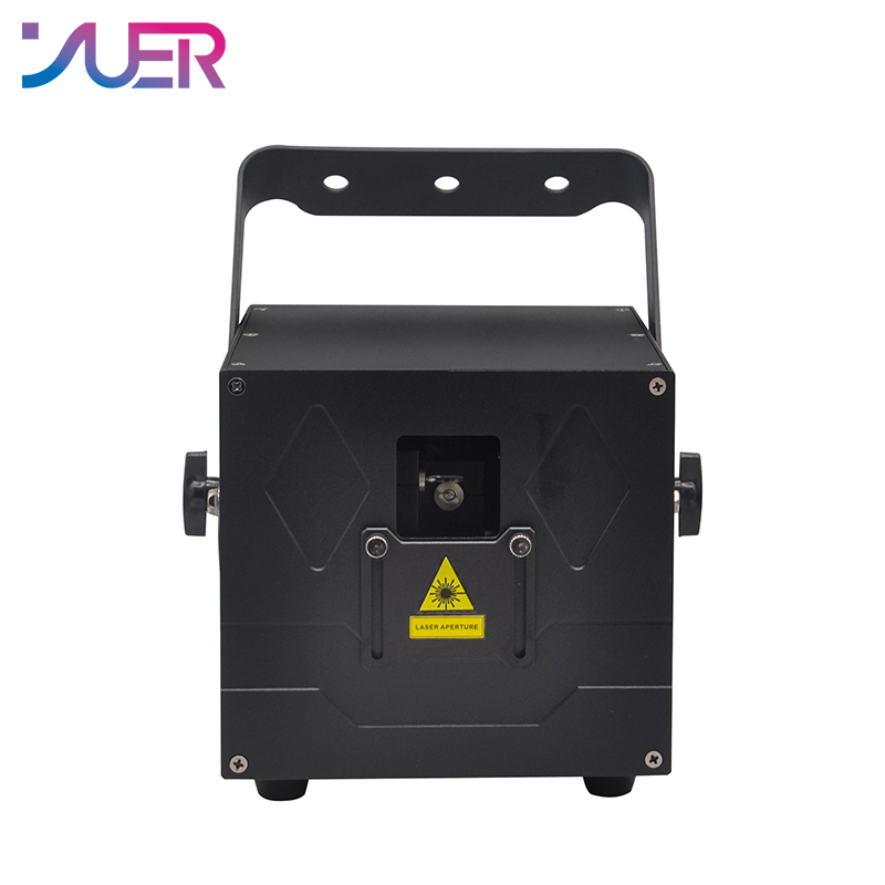 YUER ILDA 6W RGB Laser Light Animation Beam Scanner Stage Laser Projector DJ Disco Bar Club Party Dance Wedding Effect Show