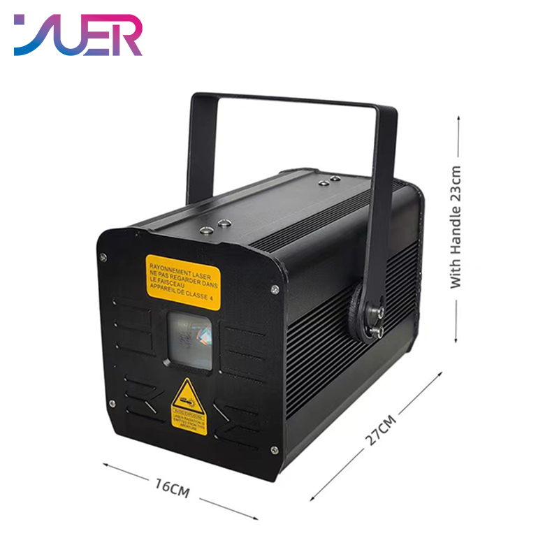 YUER Waterproof IP65 30Kpps 5W Scanning Laser Light For Outdoor DJ Disco Stage Music Party Park Light Shows DMX512 12CH