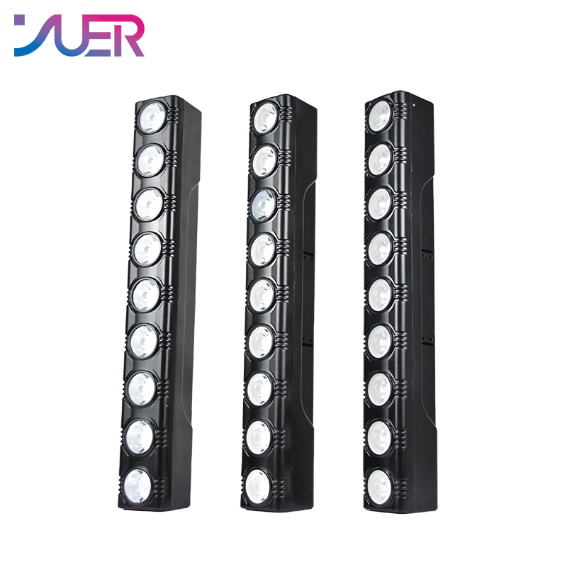 YUER 9x12W LED UV DMX Wall Washer DJ Disco Party Stage Lighting Effect for Ballroom Holiday Wedding Christmas Halloween Decoration