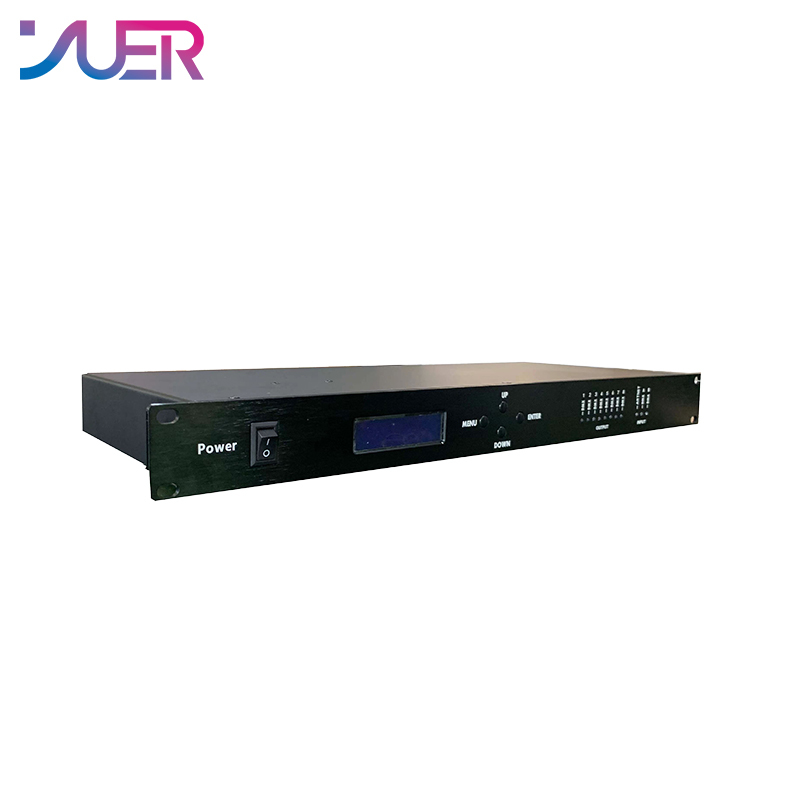 YUER Artnet Dmx Control 8 Port Signal Converter Output 4096 Channels Dj Disco Party Stage Lighting Controller