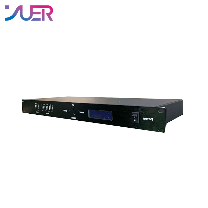 YUER Artnet Dmx Control 8 Port Signal Converter Output 4096 Channels Dj Disco Party Stage Lighting Controller