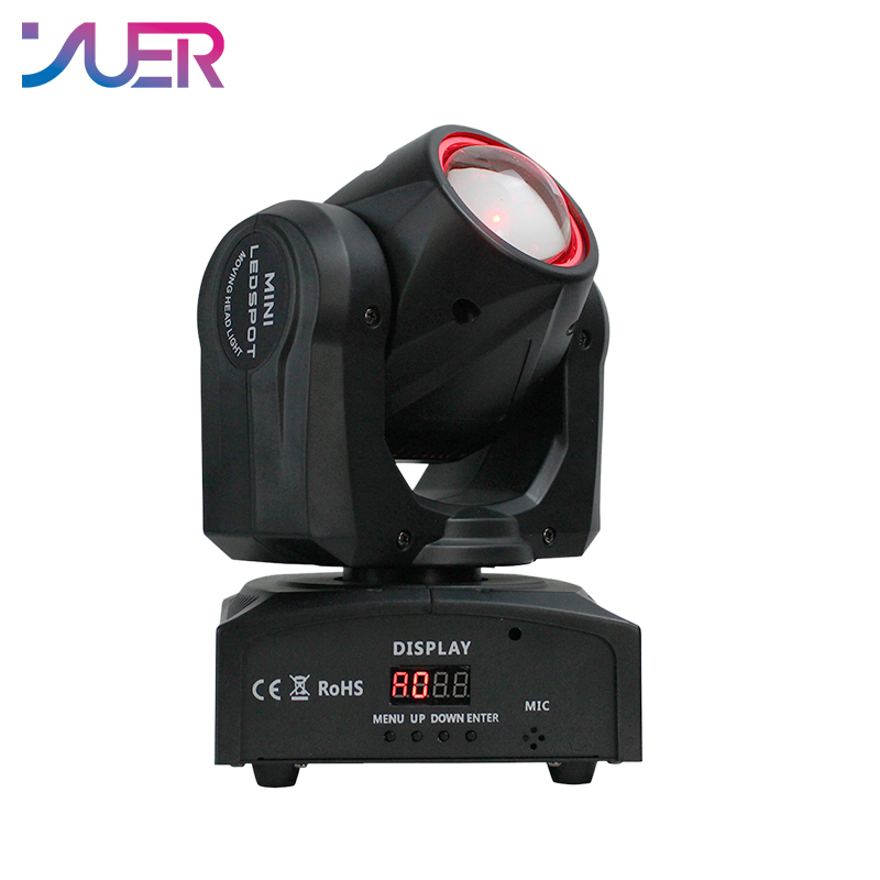 YUER 60W Beam 0SRAM RGBW 4IN1 Moving Head Light Strobe DMX512 Voice Control For DJ Disco Stage Indoor Bar Wedding Lights Show