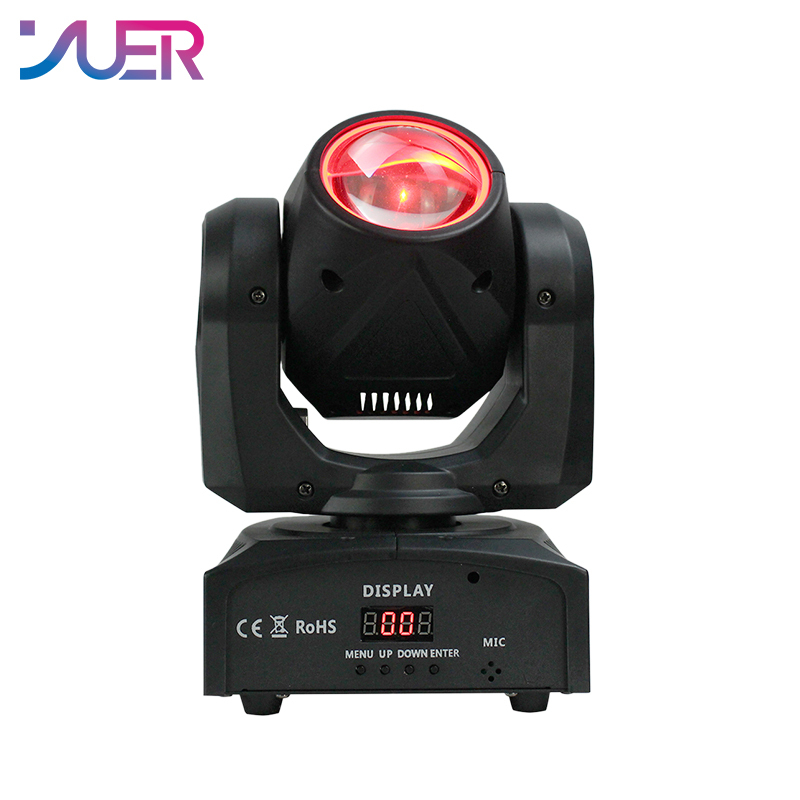YUER 60W Beam 0SRAM RGBW 4IN1 Moving Head Light Strobe DMX512 Voice Control For DJ Disco Stage Indoor Bar Wedding Lights Show