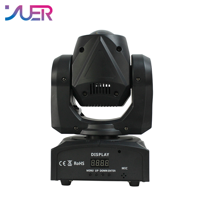 YUER 60W Beam 0SRAM RGBW 4IN1 Moving Head Light Strobe DMX512 Voice Control For DJ Disco Stage Indoor Bar Wedding Lights Show