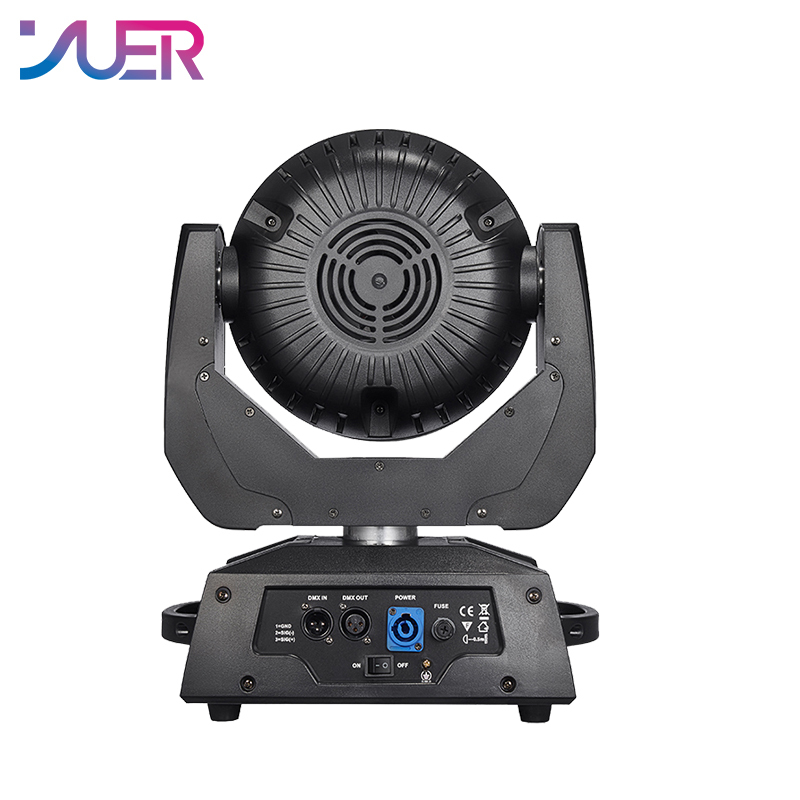YUER 450W 36X12W RGBW 4IN1 Focusing Moving Head Light Stage Lighting Effect DMX Control For DJ Disco Nightclub KTV Bar Theater