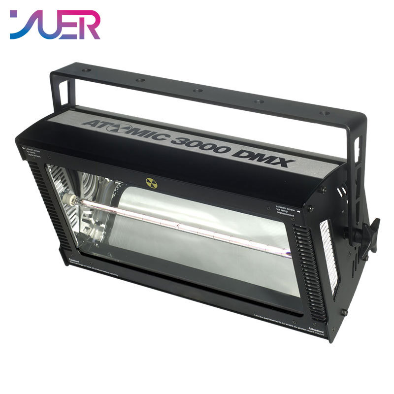YUER Martin Atomic 3000 Strobe Light dmx Super bright 3000W DMX Strobe Flash Light COB Led Strobe Lights 3000W White Color