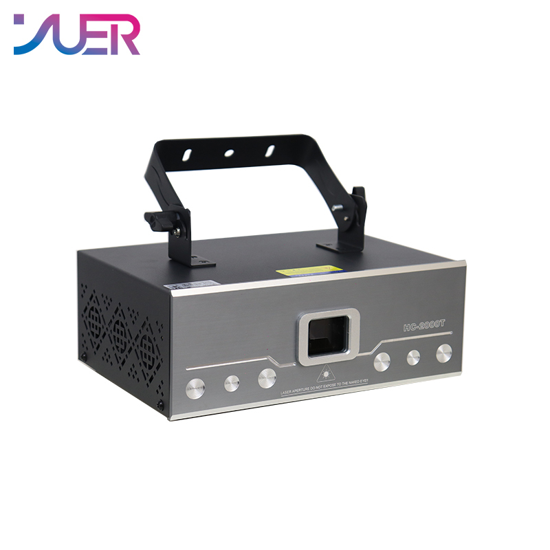 YUER NEW 2W 4W RGB 3D Animation Beam Scanner Stage Laser Light Projector DJ Disco Bar Club Party Dance Wedding Xmas Effect Show Lamp