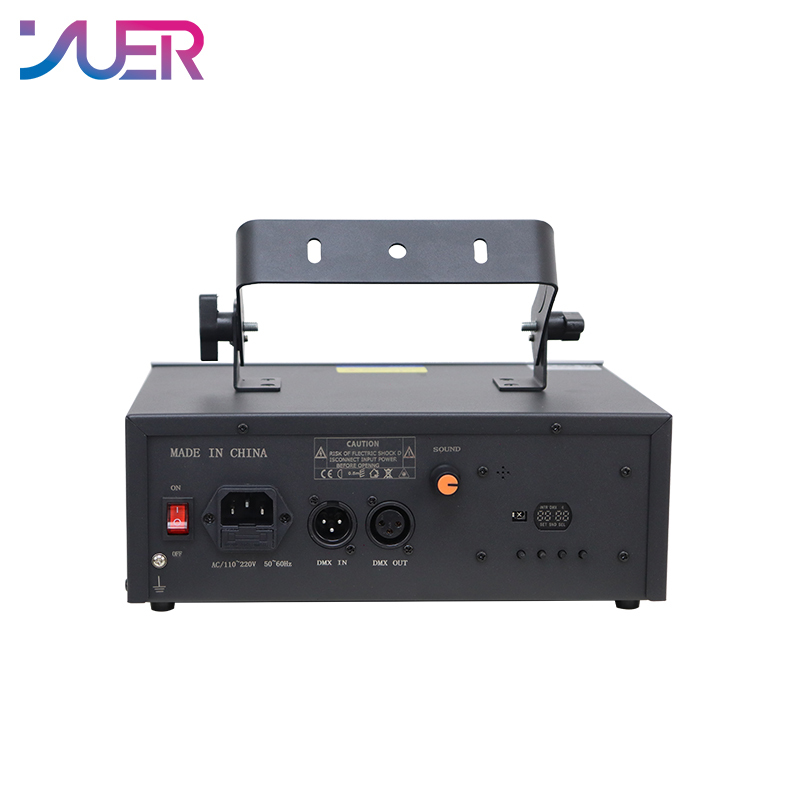 YUER NEW 2W 4W RGB 3D Animation Beam Scanner Stage Laser Light Projector DJ Disco Bar Club Party Dance Wedding Xmas Effect Show Lamp