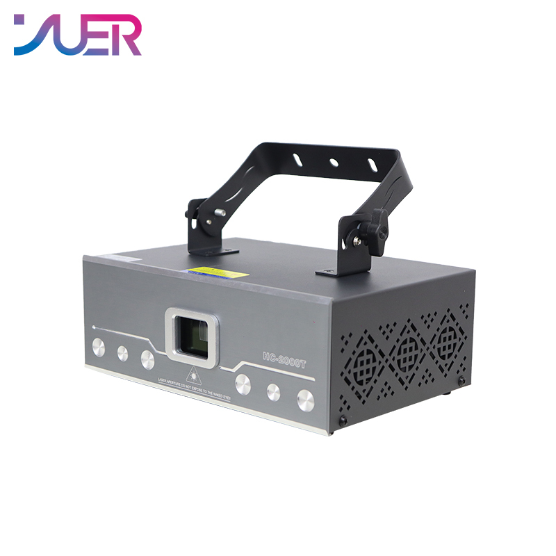 YUER NEW 2W 4W RGB 3D Animation Beam Scanner Stage Laser Light Projector DJ Disco Bar Club Party Dance Wedding Xmas Effect Show Lamp