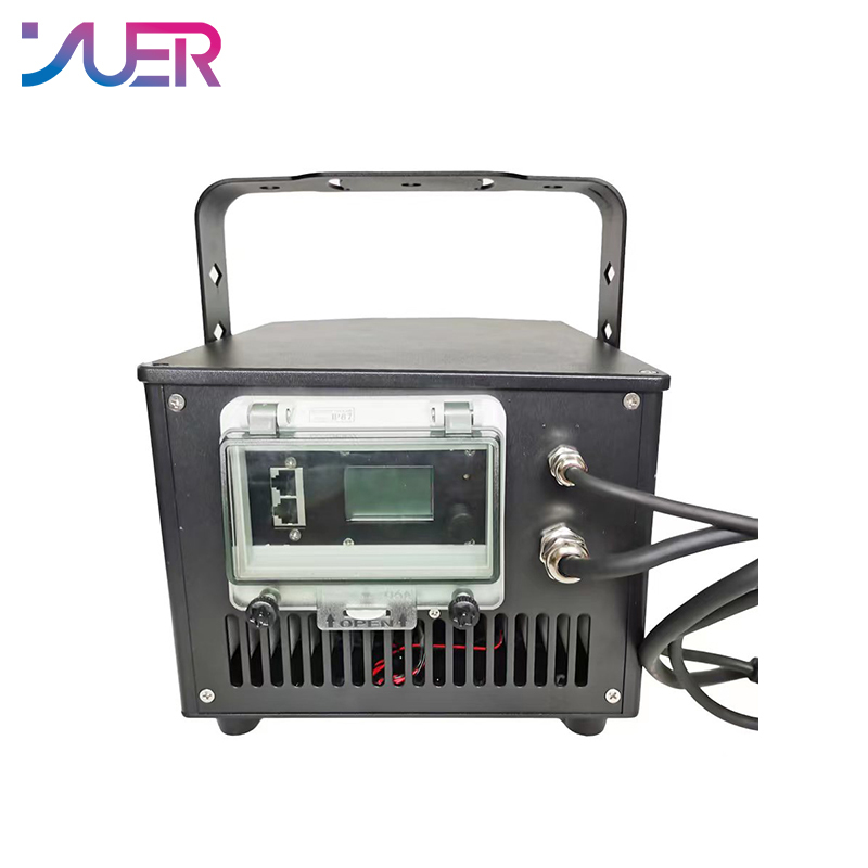YUER Waterproof IP65 Outdoor Scanner 10w Animation Projector ILDA Beam 30kpps DMX Music RGB Stage Effect Lighting Laser Show Disco DJ