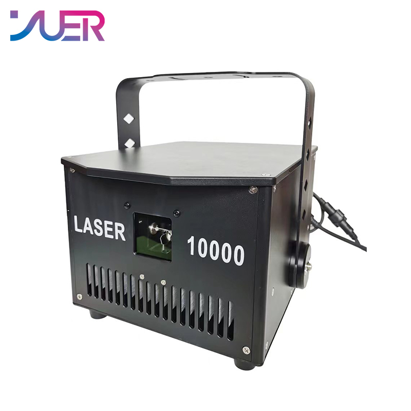 YUER Waterproof IP65 Outdoor Scanner 10w Animation Projector ILDA Beam 30kpps DMX Music RGB Stage Effect Lighting Laser Show Disco DJ