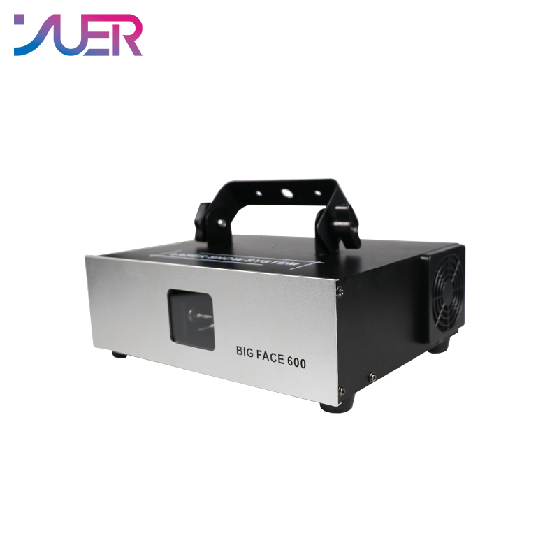 YUER RGB 600mw 1W Laser Projector Scanner Stage Laser Light Show DMX512 DJ Disco Bar Club Party Wedding Professional Stage Lighting