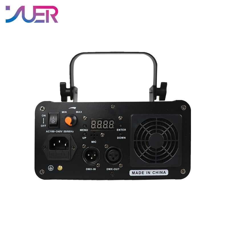 YUER 2W RGB 3D Raster Beam Scanner Stage Laser Light Projector DJ Disco Bar Club Party Dance Wedding Xmas Effect Show Lamp DMX512
