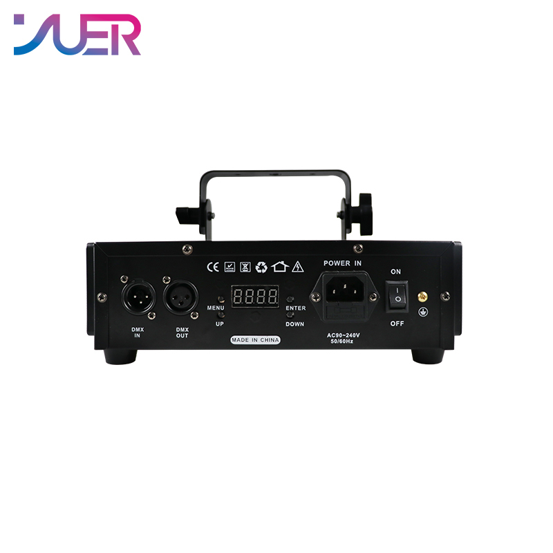 YUER RGB 600mw 1W Laser Projector Scanner Stage Laser Light Show DMX512 DJ Disco Bar Club Party Wedding Professional Stage Lighting