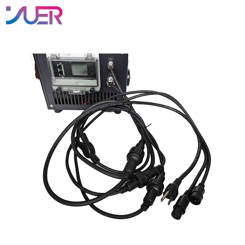 YUER Waterproof IP65 Outdoor Scanner 10w Animation Projector ILDA Beam 30kpps DMX Music RGB Stage Effect Lighting Laser Show Disco DJ