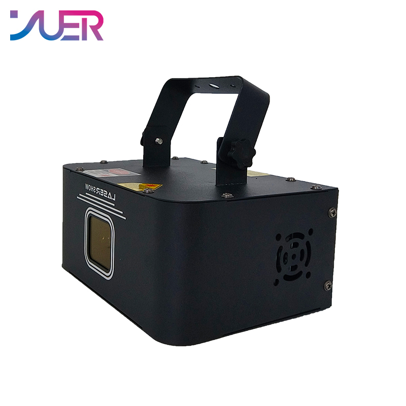 YUER NEW Mold Professional  2W RGB DMX Animation Beam Scanner Stage Laser Light Projector DJ Disco Lights KTV Music Party Bar Wedding