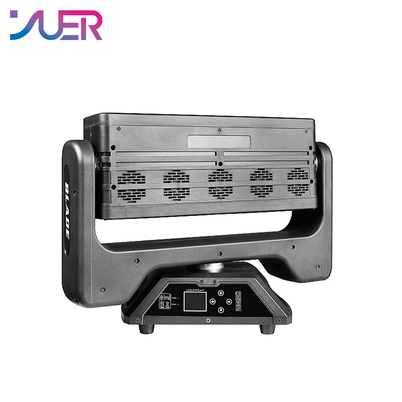 YUER 5x60W LED beam + strobe rotation + XY stepless + auxiliary light moving head effect light DMX512 control suitable for DJ disco party bar dance floor stage effect lighting