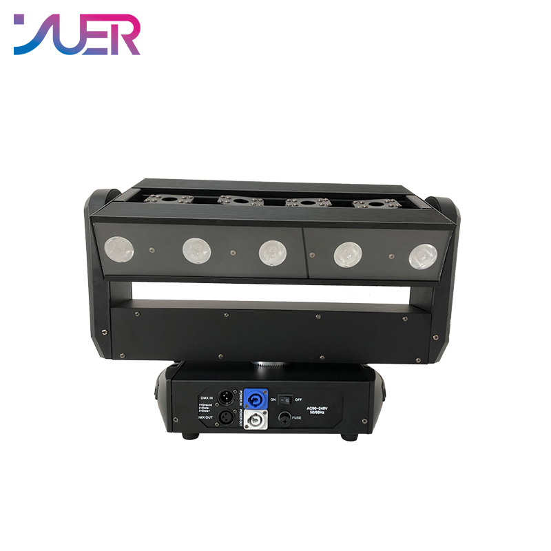 YUER Laser Strobe Beam Effect 3in1Wireless Rotation Moving Head Light DMX512 29/45CH DJ Disco Stage Wedding Party Show Nightclub Bar