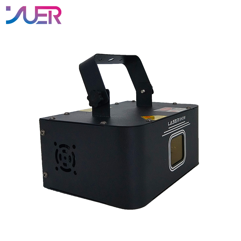 YUER NEW Mold Professional  2W RGB DMX Animation Beam Scanner Stage Laser Light Projector DJ Disco Lights KTV Music Party Bar Wedding