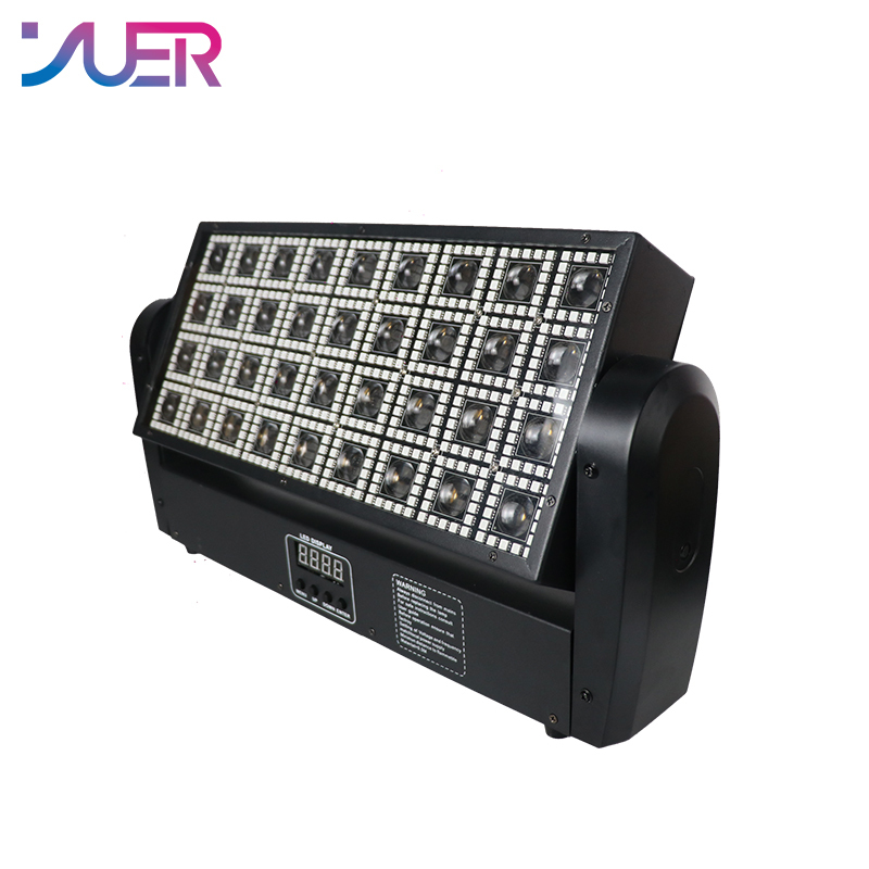 YUER NEW Mold Light Stage Lighting 36X3W LED Swing Light  RGB 3in1 Wash Wall For Bar KTV Disco Party LED Wash Effeect Light