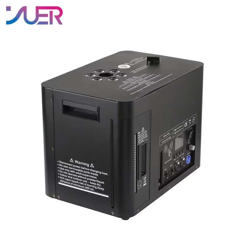 YUER 2400W electronic spark machine W-8 wireless remote control DMX512 control adjustable suitable for DJ disco bar party club dance floor wedding park