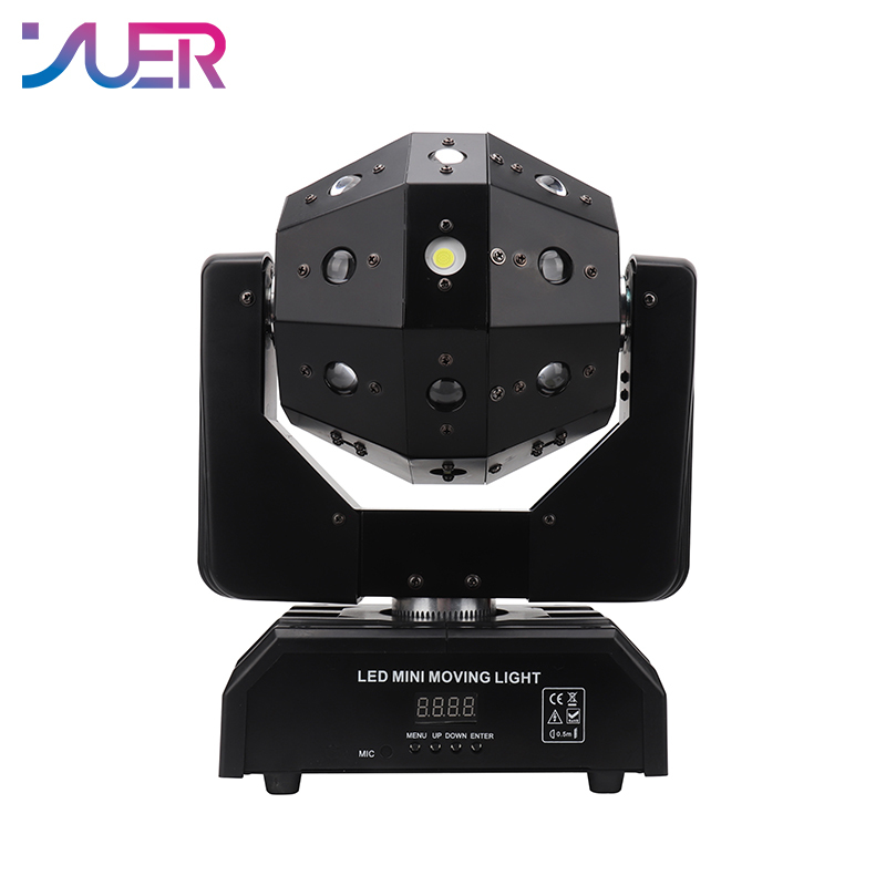 YUER Festival DJ Disco Ball Lights LED beam laser strobe 3in1 moving head football light DMX Nightclub party show stage lighting