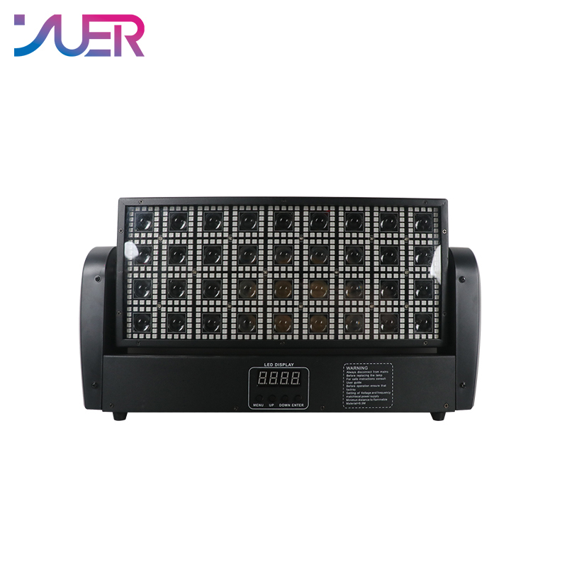 YUER NEW Mold Light Stage Lighting 36X3W LED Swing Light  RGB 3in1 Wash Wall For Bar KTV Disco Party LED Wash Effeect Light