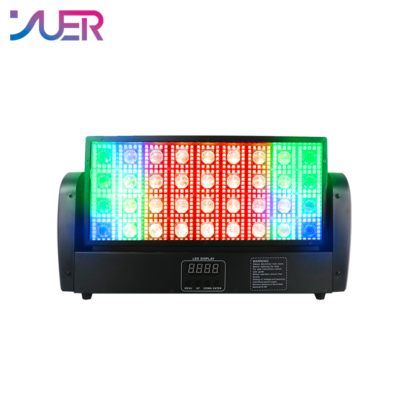 YUER NEW Mold Light Stage Lighting 36X3W LED Swing Light  RGB 3in1 Wash Wall For Bar KTV Disco Party LED Wash Effeect Light