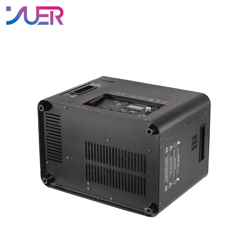 YUER 2400W electronic spark machine W-8 wireless remote control DMX512 control adjustable suitable for DJ disco bar party club dance floor wedding park