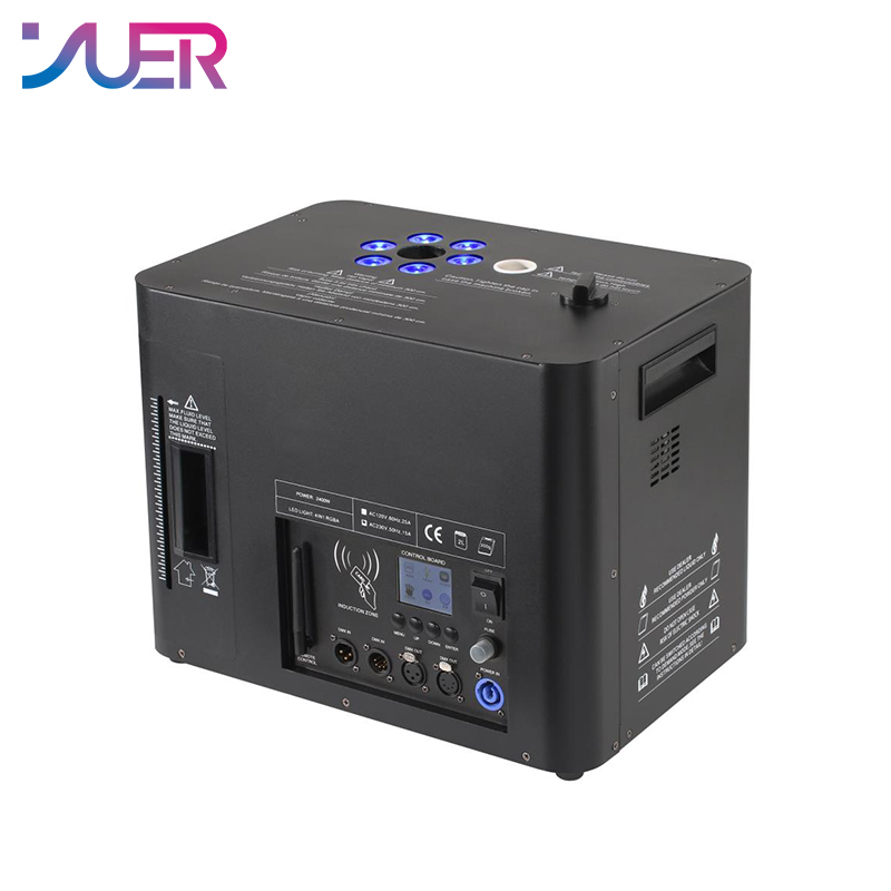 YUER 2400W electronic spark machine W-8 wireless remote control DMX512 control adjustable suitable for DJ disco bar party club dance floor wedding park