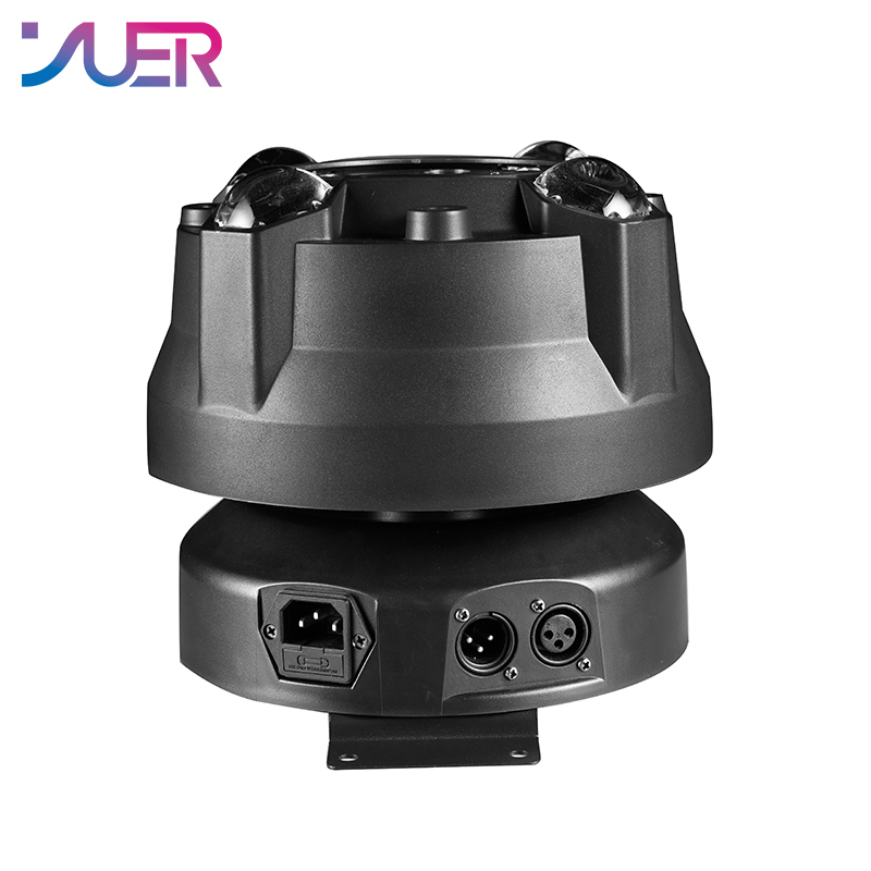 YUER RGBW LED 4in1 Effect Wash Beam Strobe Laser Remote DMX Control Sound Music Infinite Rotation Party Wedding Moving Stage Lighting